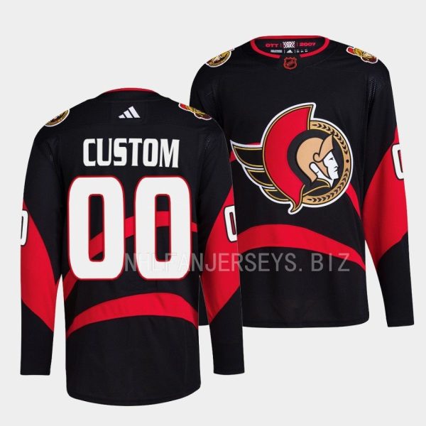 Ottawa Senators Custom Special Edition Black Breakaway Jersey Ottawa Senators Custom Special Edition Black Breakaway Jersey