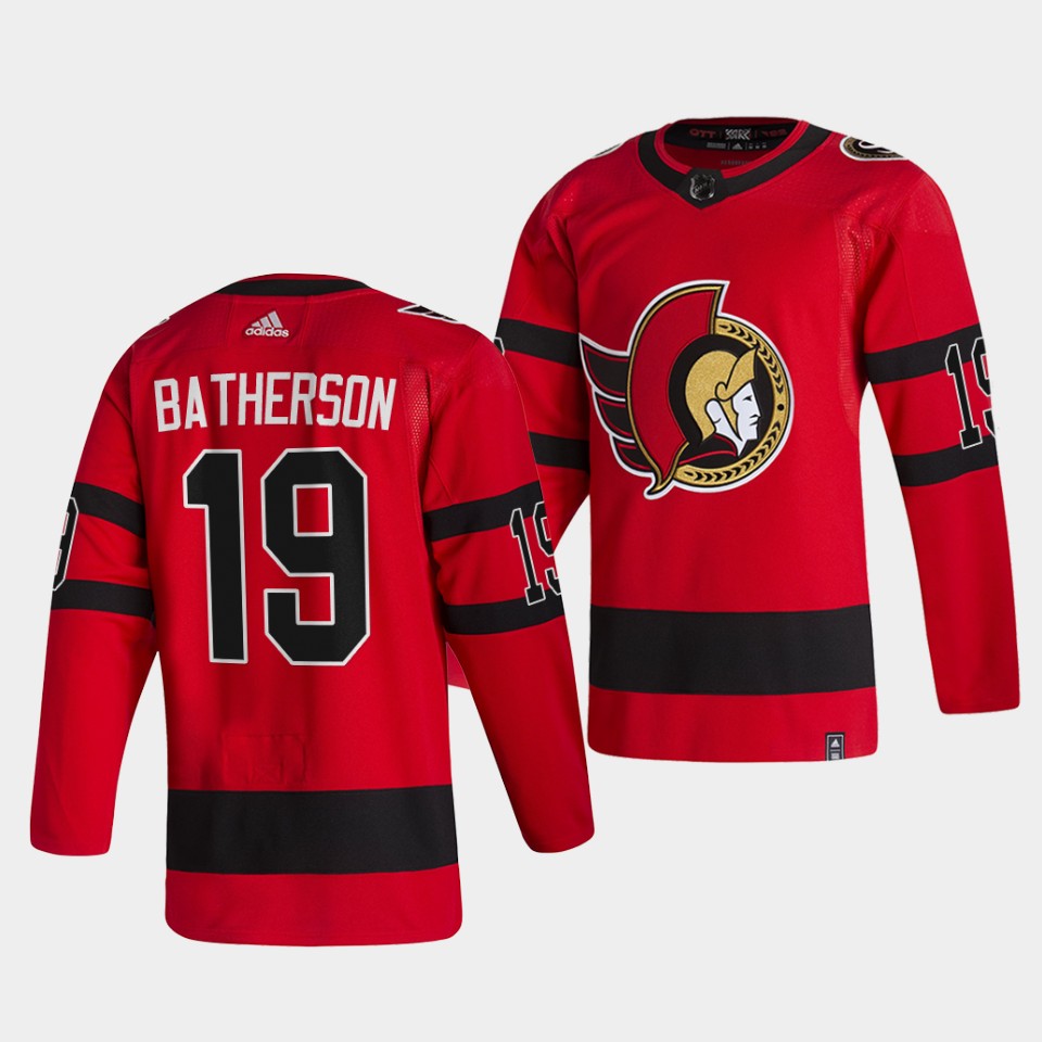 Ottawa Senators Drake Batherson 2021 Reverse Retro Red Jersey Ottawa Senators Drake Batherson 2021 Reverse Retro Red Jersey