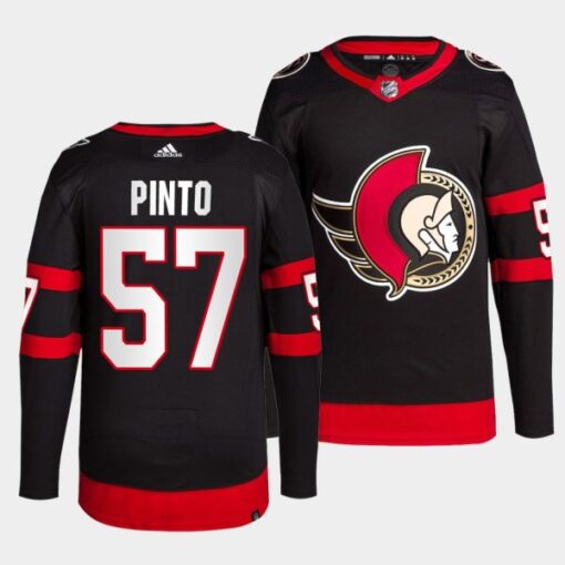 Ottawa Senators Shane Pinto Black Home Jersey