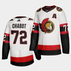 Ottawa Senators Thomas Chabot Road 2020-21 White Jersey