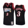 Philadelphia 76ers Allen Iverson Black 2006 Throwback Jersey