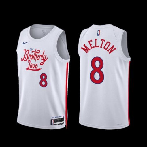 Philadelphia 76ers De’Anthony Melton 2022-23 City Edition Jersey White