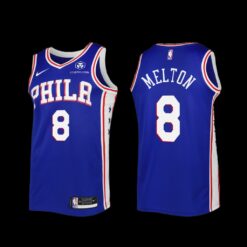Philadelphia 76ers De’Anthony Melton 2022-23 Icon Edition Jersey Royal