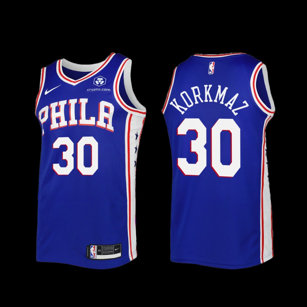 Philadelphia 76ers Furkan Korkmaz 2022-23 Icon Edition Jersey Royal Philadelphia 76ers Furkan Korkmaz 2022-23 Icon Edition Jersey Royal