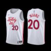 Philadelphia 76ers Georges Niang 2022-23 Association Edition Jersey White