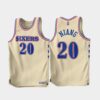 Philadelphia 76ers Georges Niang 2022-23 Icon Edition Jersey Royal