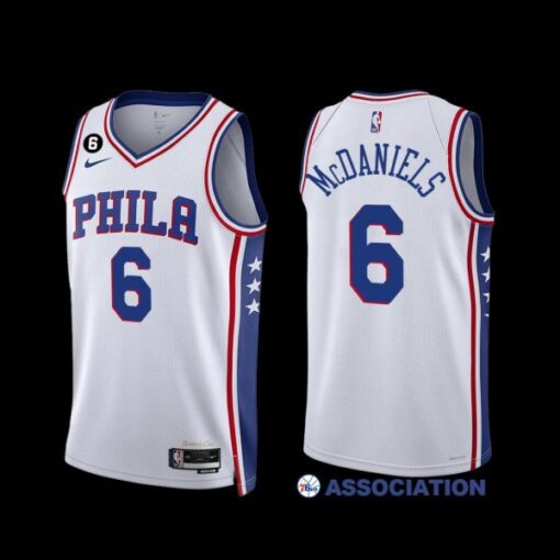 Philadelphia 76ers Jalen McDaniels 2022-23 Classic Edition Jersey White