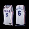 Philadelphia 76ers Furkan Korkmaz 2022-23 Association Edition Jersey White
