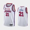Philadelphia 76ers Joel Embiid 2021 City Black Jersey