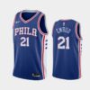 Philadelphia 76ers Joel Embiid 2022-23 Icon Edition Jersey Royal