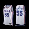 Philadelphia 76ers Joel Embiid White Association Jersey