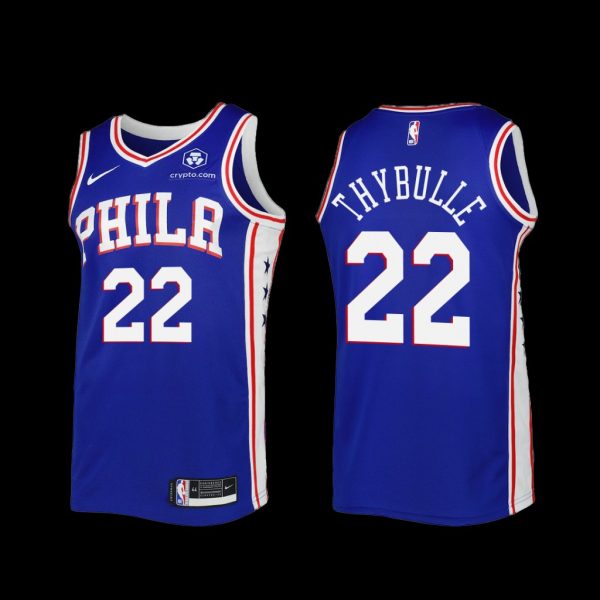 Philadelphia 76ers Matisse Thybulle 2022-23 Icon Edition Jersey Royal Philadelphia 76ers Matisse Thybulle 2022-23 Icon Edition Jersey Royal