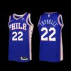 Philadelphia 76ers Matisse Thybulle 2022-23 Cream Earned Edition Jersey