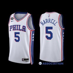 Philadelphia 76ers Montrezl Harrell 2022-23 Association Edition Jersey White