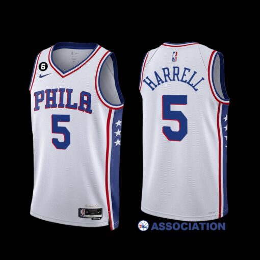 Philadelphia 76ers Montrezl Harrell 2022-23 Association Edition Jersey White