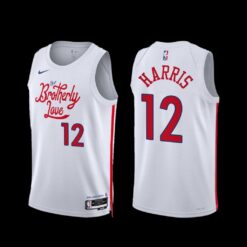 Philadelphia 76ers Tobias Harris 2022-23 City Edition Jersey White