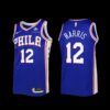 Philadelphia 76ers Tobias Harris 2022-23 Cream Earned Edition Jersey