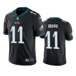 Philadelphia Eagles A.J. Brown Black Limited Jersey
