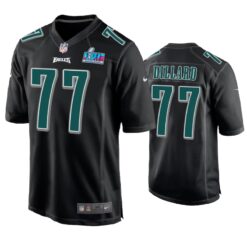 Philadelphia Eagles Andre Dillard Super Bowl LVII Black Fashion Jersey