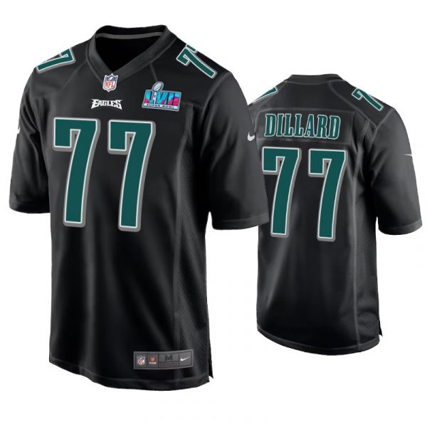 Philadelphia Eagles Andre Dillard Super Bowl LVII Black Fashion Jersey Philadelphia Eagles Andre Dillard Super Bowl LVII Black Fashion Jersey