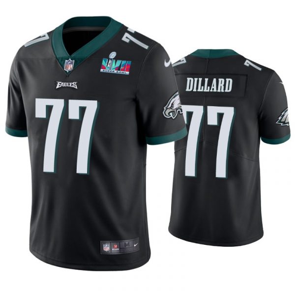 Philadelphia Eagles Andre Dillard Super Bowl LVII Black Limited Jersey Philadelphia Eagles Andre Dillard Super Bowl LVII Black Limited Jersey