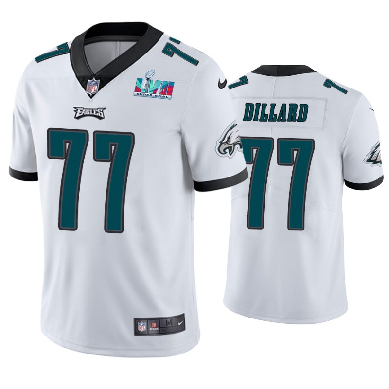 Philadelphia Eagles Andre Dillard Super Bowl LVII White Limited Jersey Philadelphia Eagles Andre Dillard Super Bowl LVII White Limited Jersey