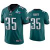 Philadelphia Eagles Boston Scott Super Bowl LVII White Limited Jersey