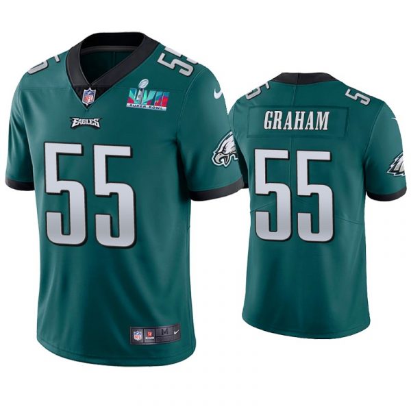 Philadelphia Eagles Brandon Graham Super Bowl LVII Green Limited Jersey Philadelphia Eagles Brandon Graham Super Bowl LVII Green Limited Jersey