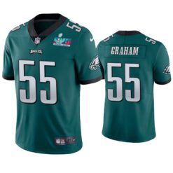 Philadelphia Eagles Brandon Graham Super Bowl LVII Green Limited Jersey