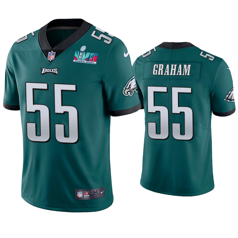 Philadelphia Eagles Brandon Graham Super Bowl LVII Green Limited Jersey Philadelphia Eagles Brandon Graham Super Bowl LVII Green Limited Jersey