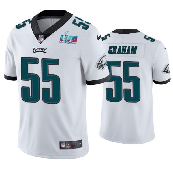 Philadelphia Eagles Brandon Graham Super Bowl LVII White Limited Jersey Philadelphia Eagles Brandon Graham Super Bowl LVII White Limited Jersey