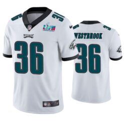 Philadelphia Eagles Brian Westbrook Super Bowl LVII White Limited Jersey