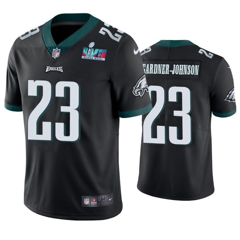Philadelphia Eagles C.J. Gardner-Johnson Super Bowl LVII Black Limited Jersey Philadelphia Eagles C.J. Gardner-Johnson Super Bowl LVII Black Limited Jersey