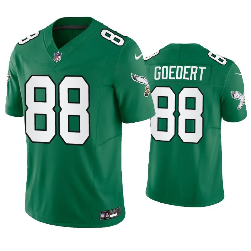 Philadelphia Eagles Dallas Goedert Green Throwback Limited Jersey Philadelphia Eagles Dallas Goedert Green Throwback Limited Jersey