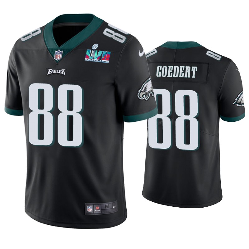 Philadelphia Eagles Dallas Goedert Super Bowl LVII Black Limited Jersey Philadelphia Eagles Dallas Goedert Super Bowl LVII Black Limited Jersey