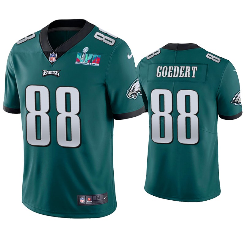 Philadelphia Eagles Dallas Goedert Super Bowl LVII Green Limited Jersey Philadelphia Eagles Dallas Goedert Super Bowl LVII Green Limited Jersey