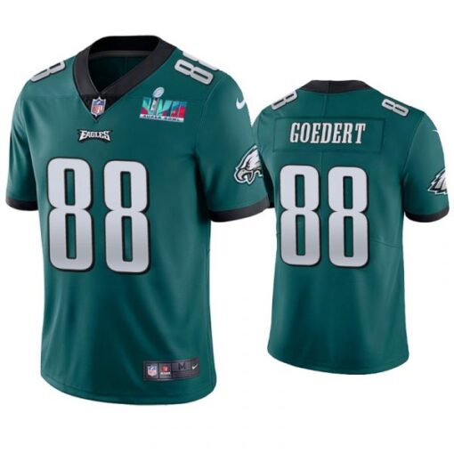 Philadelphia Eagles Dallas Goedert Super Bowl LVII Green Limited Jersey