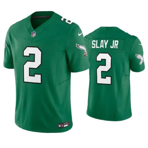 Philadelphia Eagles Darius Slay Jr. Green Throwback Limited Jersey
