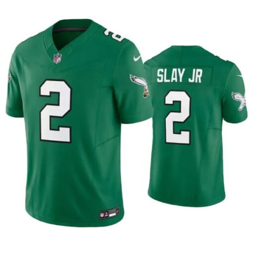Philadelphia Eagles Darius Slay Jr. Green Throwback Limited Jersey