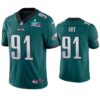 Philadelphia Eagles Fletcher Cox Super Bowl LVII Black Limited Jersey