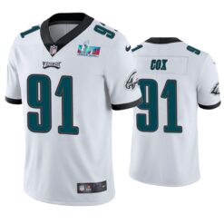 Philadelphia Eagles Fletcher Cox Super Bowl LVII White Limited Jersey