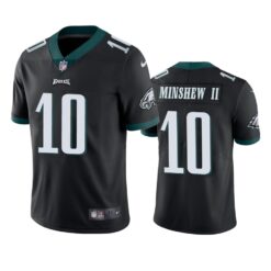 Philadelphia Eagles Gardner Minshew II Black Limited Jersey