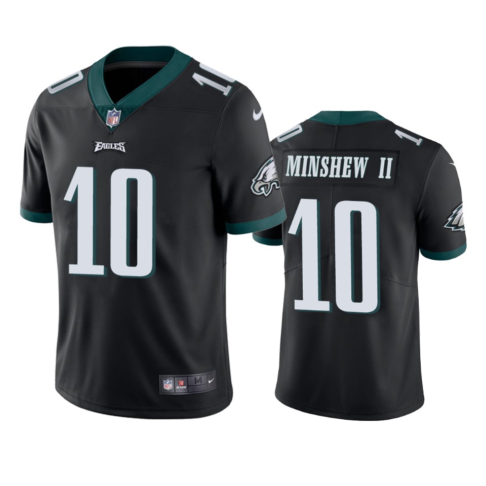 Philadelphia Eagles Gardner Minshew II Black Limited Jersey Philadelphia Eagles Gardner Minshew II Black Limited Jersey