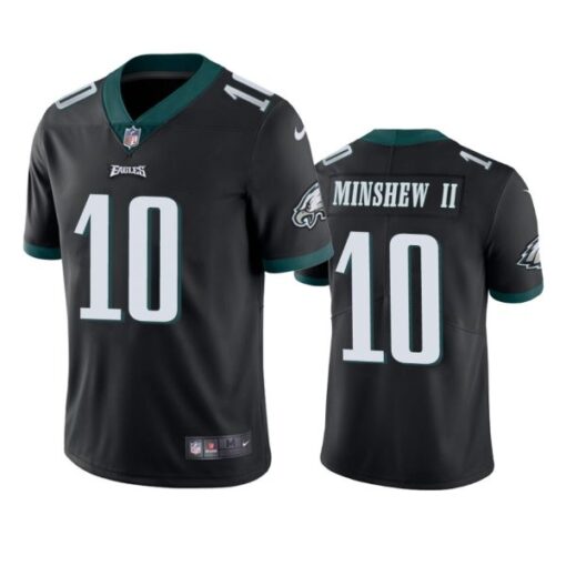 Philadelphia Eagles Gardner Minshew II Black Limited Jersey