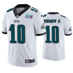 Philadelphia Eagles Gardner Minshew II Super Bowl LVII White Limited Jersey