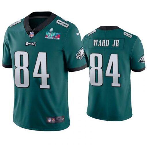 Philadelphia Eagles Greg Ward Jr. Super Bowl LVII Green Limited Jersey