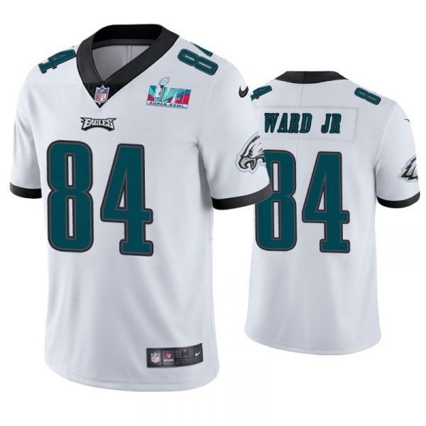 Philadelphia Eagles Greg Ward Jr. Super Bowl LVII White Limited Jersey Philadelphia Eagles Greg Ward Jr. Super Bowl LVII White Limited Jersey