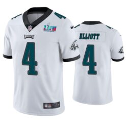 Philadelphia Eagles Jake Elliott Super Bowl LVII White Limited Jersey