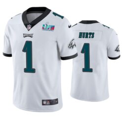 Philadelphia Eagles Jalen Hurts Super Bowl LVII White Limited Jersey