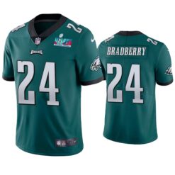 Philadelphia Eagles James Bradberry Super Bowl LVII Green Limited Jersey